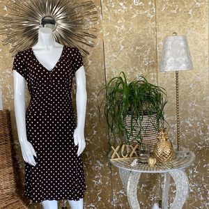 Uno Core Polka Dot Dress